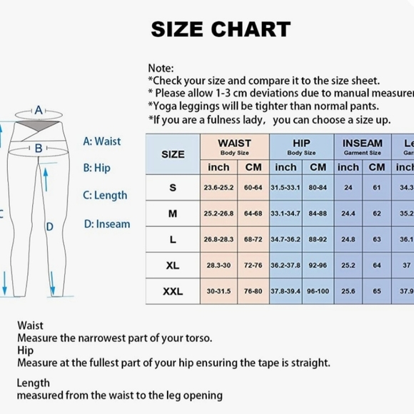 Leggings Crossover High Waisted Design With Side Pocket Sz Large 10 NWT - Picture 6 of 13